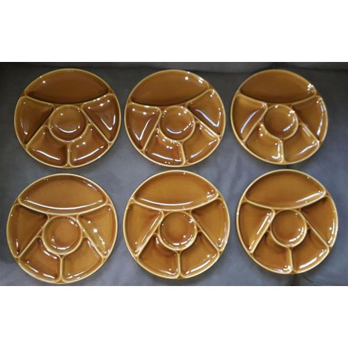 Lot De 6 Assiettes À Fondue Bourguignonne Ø 24,5cm Le Creuset