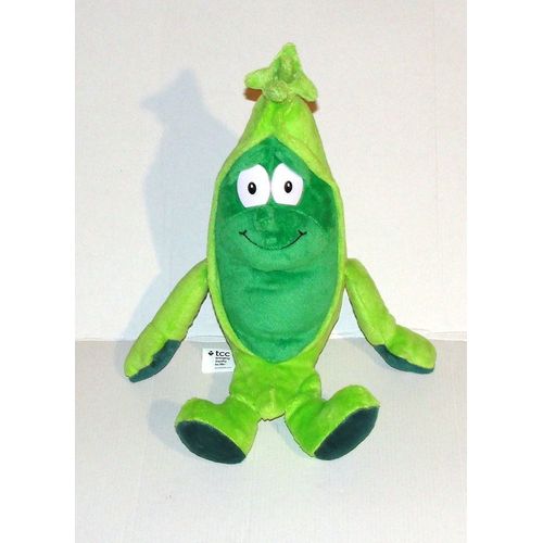 Peluche Fruits Et Legumes Pois Haricot Godness Gang Superfoodz - Doudou Legume Assis Tcc Global