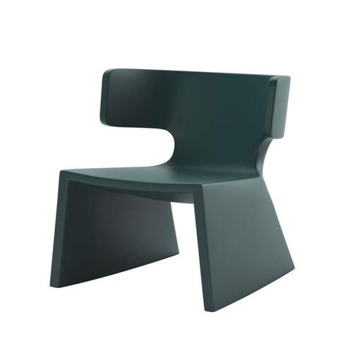 Alma Design Fauteuil Meg (Vert Bois - Polyéthylène)