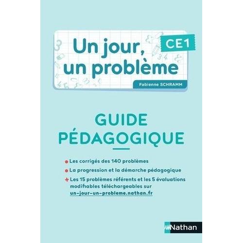 Un Jour, Un Problème Ce1 - Guide Pédagogique + Cahier Élève Pcf