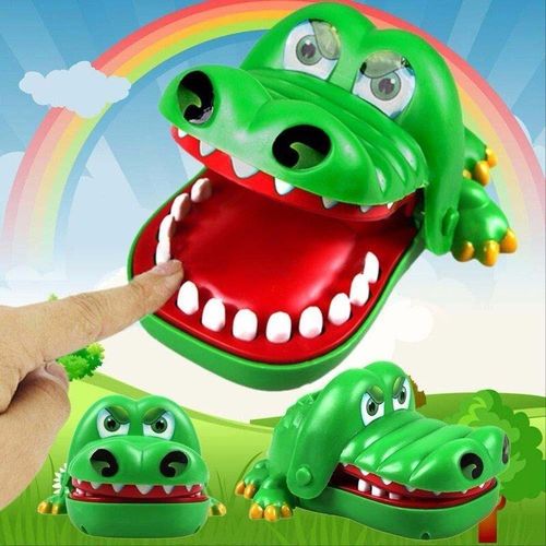 Jeu De Crocodile Créatif De Grande Taille, Bouche De Dentiste, Gags Amusants Avec Lumière Et Son, Jouet Pour Enfants, Fête En Famille, Amusant
