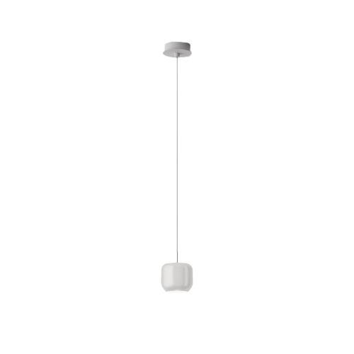 Axo Light Lampe À Suspension Urban (H 16 Cm Blanc Froissé - Aluminium)