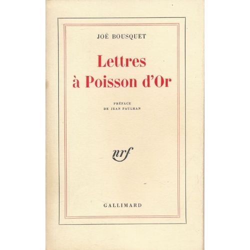 Lettres À Poisson D'or