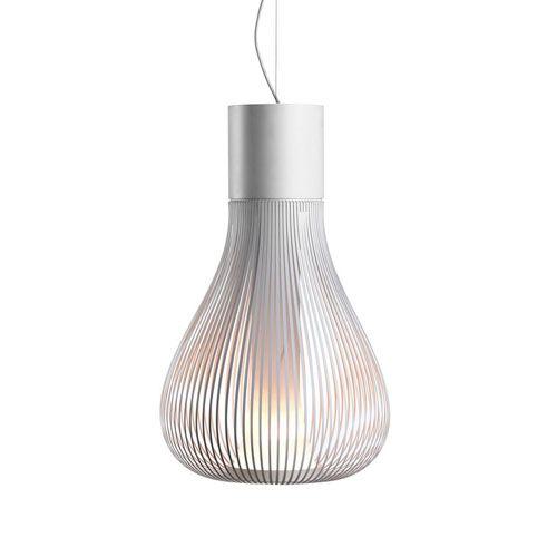 Flos Lampe À Suspension Chasen (Blanc - Acier Inoxydable, Aluminium, Verre)