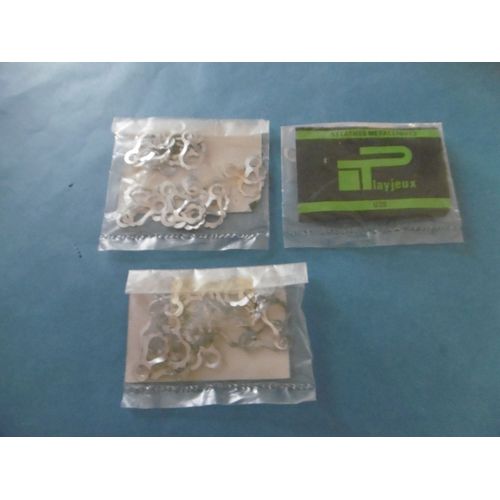 Sachet De 25 Attaches Metalliques Playjeux U20 Lot De 3