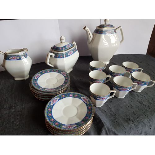 Service A Cafe Drb Porcelaine De Limoges France