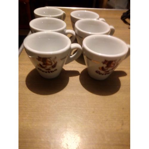 Servic A Cafe Geriko Vintage 6 Tasses Et 6 Sous Tasses