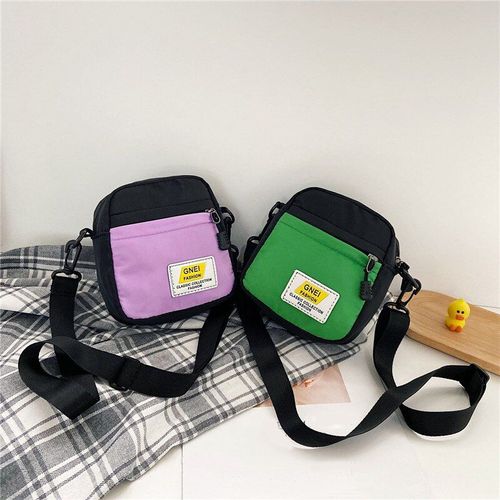 Sac à main en toile Version coréenne, sac à bandoulière mignon, sac à épaule, nouvelle vente en gros, sacoche pour téléphone