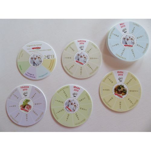 Sous-Verres Calendrier 2013 Apétito
