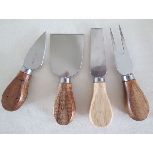 Lot De 4 Couteaux À Fromage