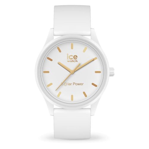 Ice Watch Solar Power White Gold Medium Montre Femme 020301