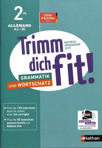 Allemand 2de A2>B1 Trimm Dich Fit! - Cahier D'activités