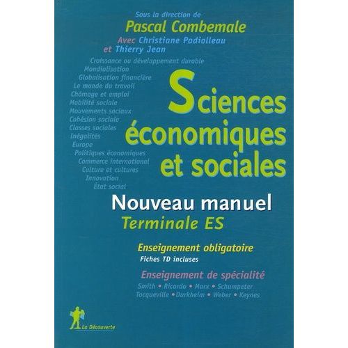 Sciences Économiques Et Sociales Tle Es - Nouveau Manuel