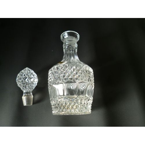 Carafe Bohemia Cristal De Plomb Coupé À La Main À Plus De 24% Pb 0