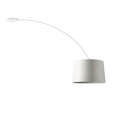 Foscarini Lampe Au Plafond Plafonnier Twiggy (Blanc - Fibre De Verre, Polycarbonate, Pmma Et Métal Verni)