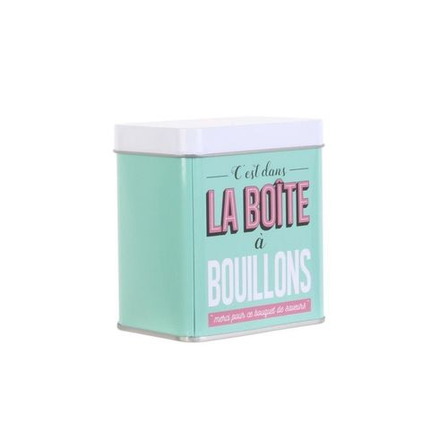 Paris Prix - Boîte De Conservation "Ma Boîte À Bouillons" 10cm Vert