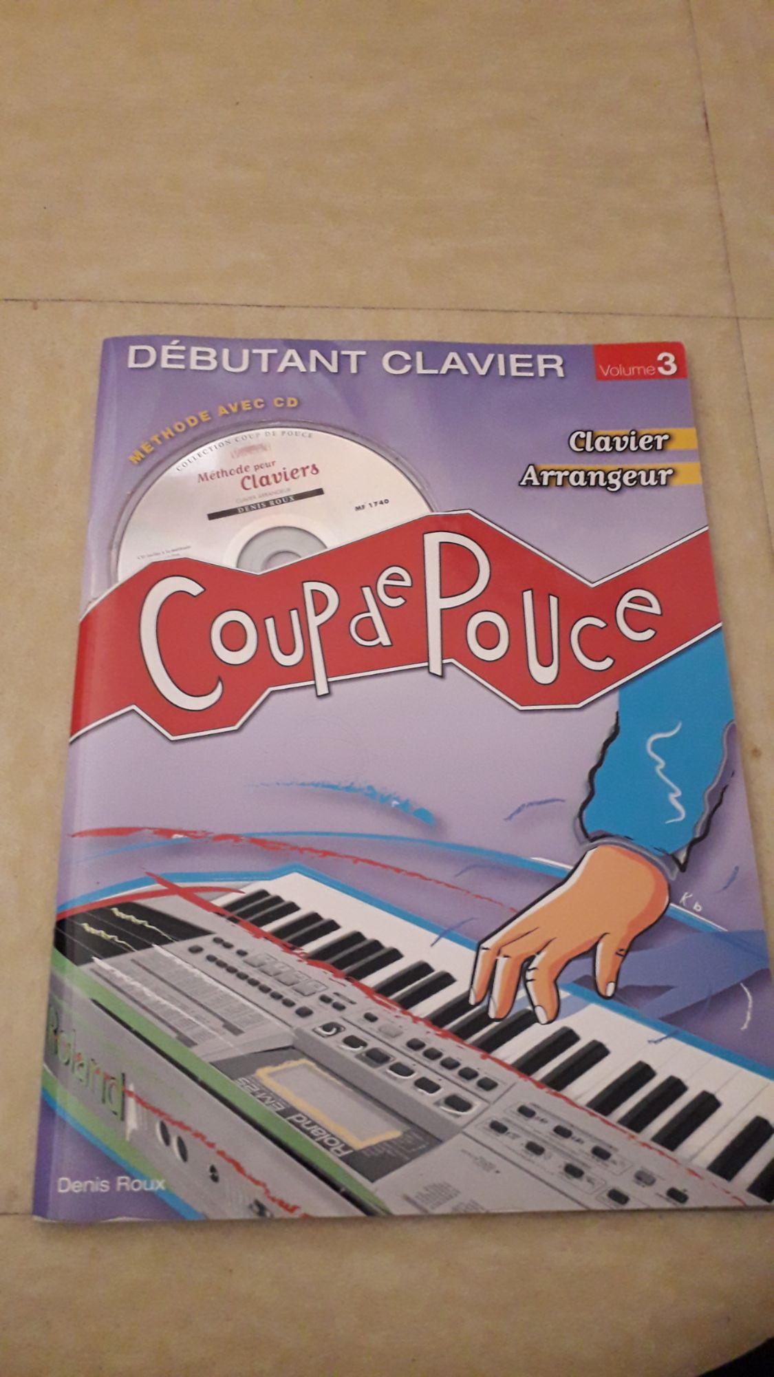 Coup de Pouce, Méthode, Piano, Débutant, Vol. 1 - Goodies/Médiators  Signature - cordes-en-stock