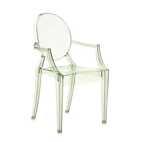 Kartell Chaise Louis Ghost (Vert Cristal - Polycarbonate 2.0 À Partir De Matière Première Renouvelable)