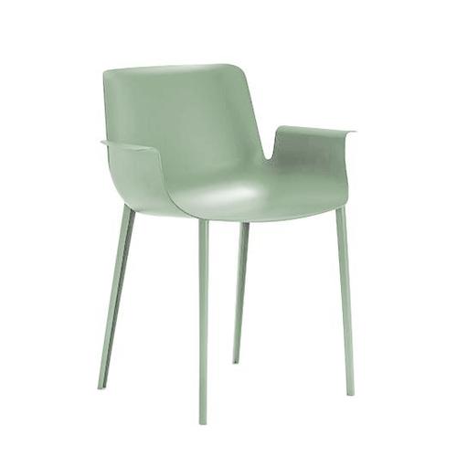 Kartell Fauteuil Piuma (Vert Sauge - Polymère Thermoplastique Complexe Chargé Avec Fibres De Charbon)