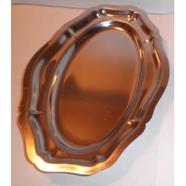 Plat Ovale Plat En Inox