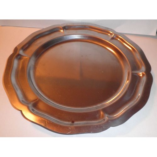 Plat Rond Plat En Inox