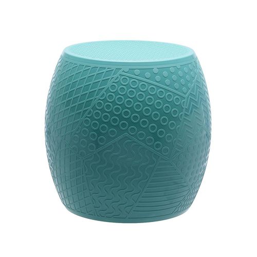 Kartell Tabouret Roy (Vert Pétrol - Technopolymère Thermoplastique Coloré Dans La Masse)