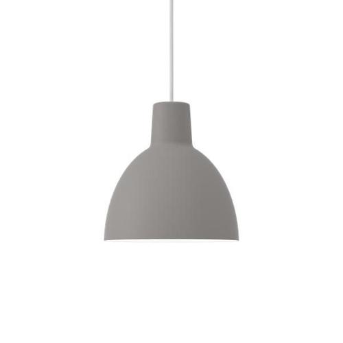 Louis Poulsen Lampe À Suspension Toldbod Ø 25 Cm (Gris Clair - Allumino)