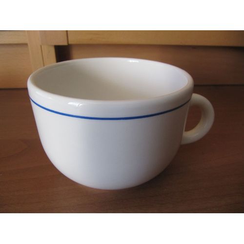 Grande Tasse - Bordure Bleue