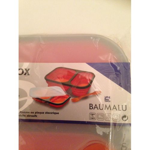 Lunchbox Pliable Avec Fourchette