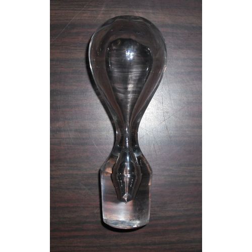 Bouchon De Carafe En Verre "Forme Poire"