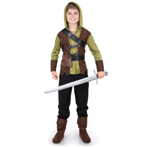 Déguisement Robin De La Fôret Garçon - Taille: 3-4 Ans (104 Cm)