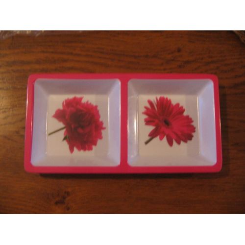 Plateau Apéritif (Fleurs Roses)