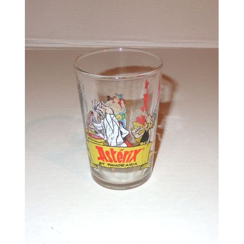 Asterix Et Panoramix Verre Moutarde Decor N°3