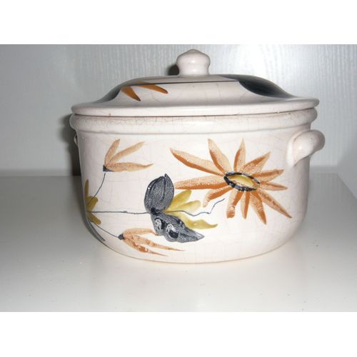Soupiere En Poterie Du Marais Tres Bon Etat