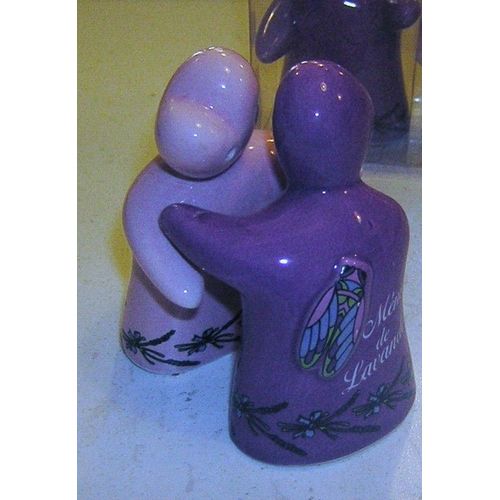 Salière/ Poivrière  "Mémoire De Lavande" Couple