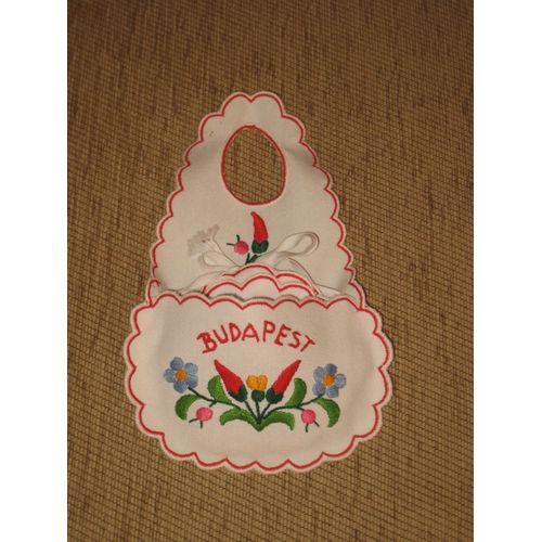 Lot De 6 Dessous De Verre En Tissu Provenant De Budapest
