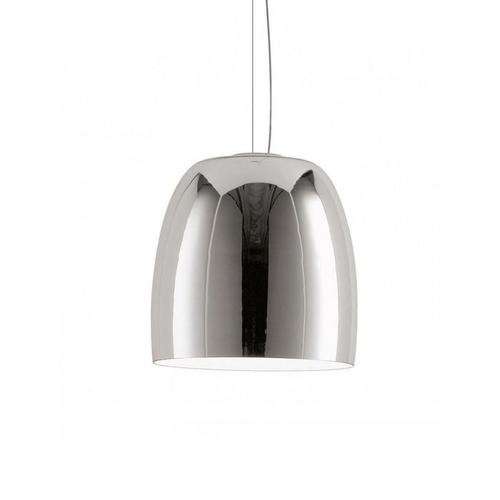 Prandina Lampe À Suspension Notte Led S3 Dimm (Miroir, Intérieur Blanc - Verre Souflé)