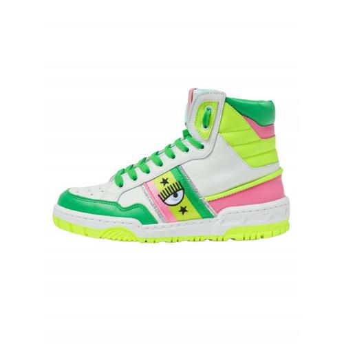 Chiara Ferragni Collection Cf2907s010 Sneakers White/green/yellow