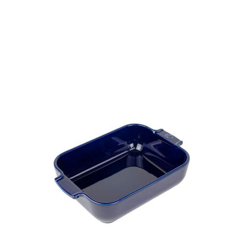 Plat Four Céramique Rectangle Bleu Profond 25 Cm - 10' Appolia