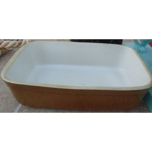 Plat En Grès Pour Cuisson Au Four 28x18x8 Cm
