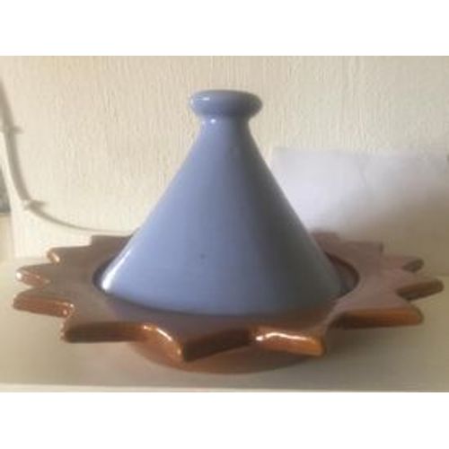 Tajine Bleue Chriss G Collection Terre Cuite