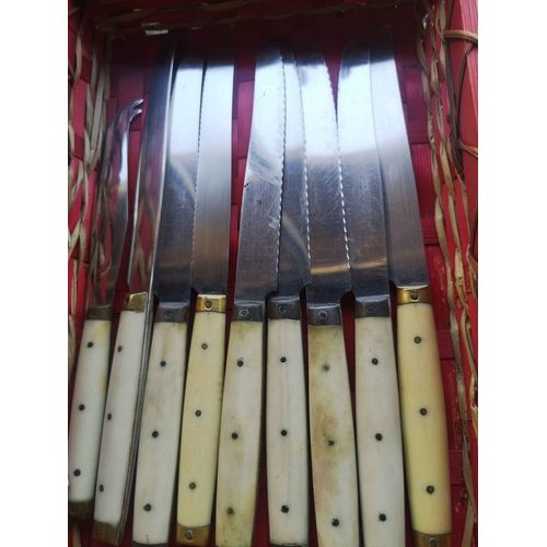 3 Lots De Couteaux Anciens