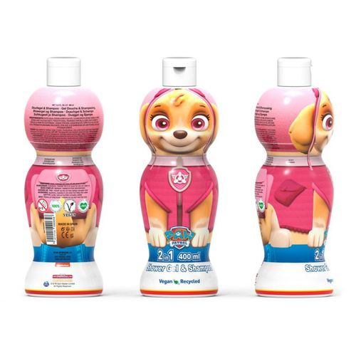 Air Val - 2 En 1 Gel Douche & Shampooing Skye (Paw Patrol) - 400 Ml 