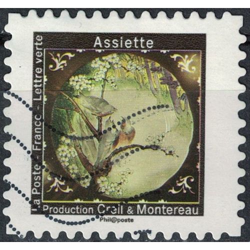 France 2019 Oblitéré Used Aux Pays Des Merveilles Assiette Production Creil & Montereau
