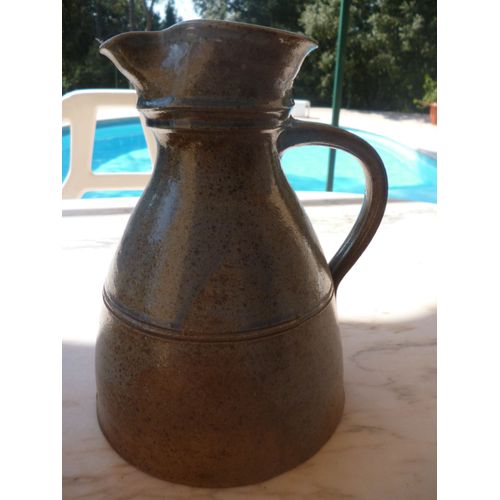 Pot À Eau En Céramique De La Borne(Cher)