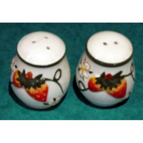 Sel & Poivre "Motif Fraises"