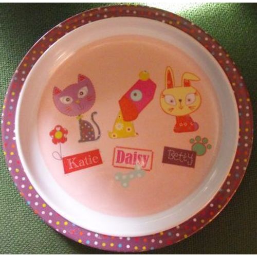 Assiette Mélamine Katie Daisy Betty