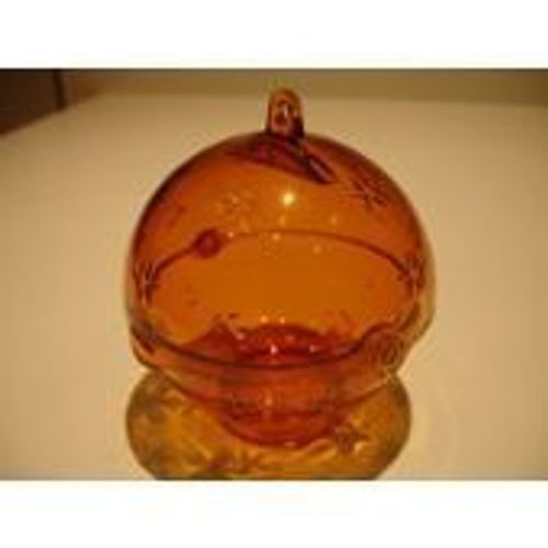 Boule Tupperware Orange  A Suspendre