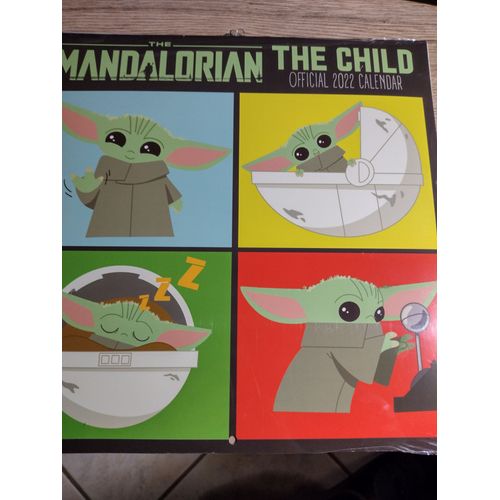 Calendrier Mandalorian 2022 The Child