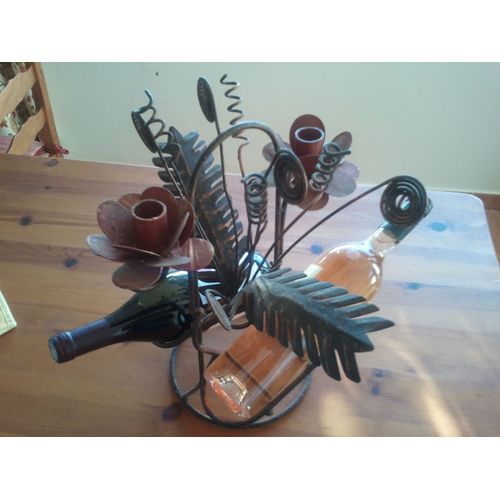Porte Bouteille En Fer Forge